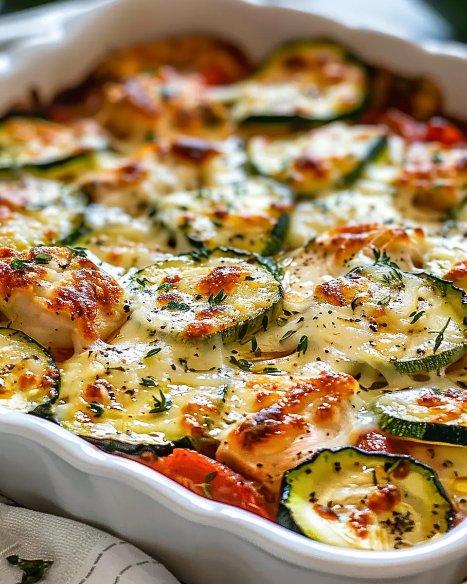 Delicious Chicken Zucchini Bake: A Cozy Comfort Dish Made Easy