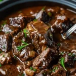 Slow Cooker Beef Manhattan