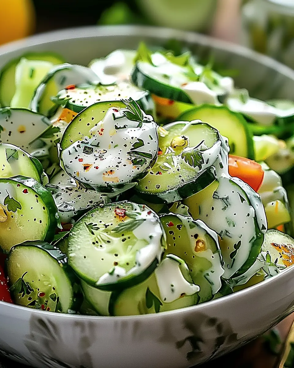 Cucumber Ranch Crack Salad: The Best Turkey Bacon Delight
