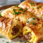 Sausage Egg Breakfast Roll-Ups – Quick & Easy Morning Treat!
