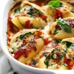 Spinach and Ricotta Stuffed Shells