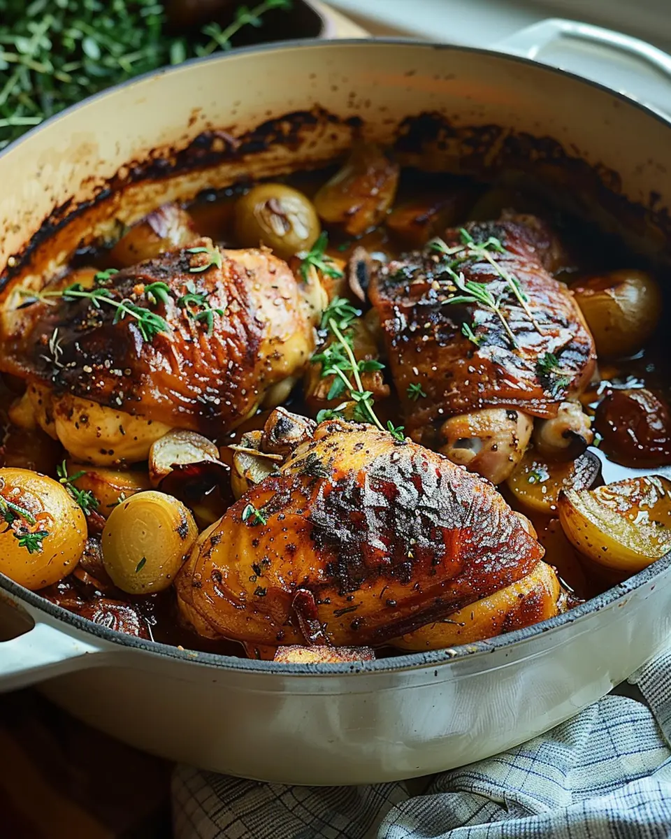 Rustic French Chicken Braised: 3 Keys to a Juicy Delight