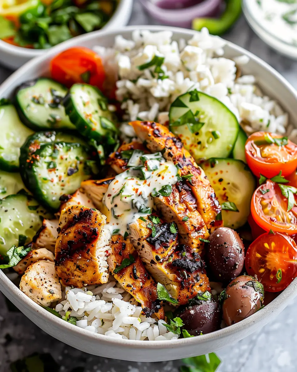 Healthy Greek Chicken Bowls: Easy Meal Prep for Busy Nights