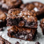 The BEST Fudgy Chewy Brookies