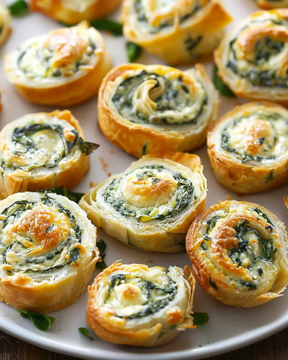 Easy Spinach Dip in Bite-Sized Pinwheels: A Fun, Flavorful Snack