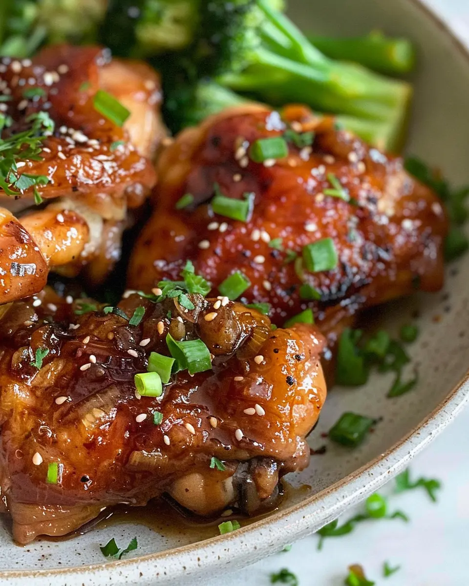 Easy Soy Garlic Chicken Thighs: A Juicy Weeknight Delight