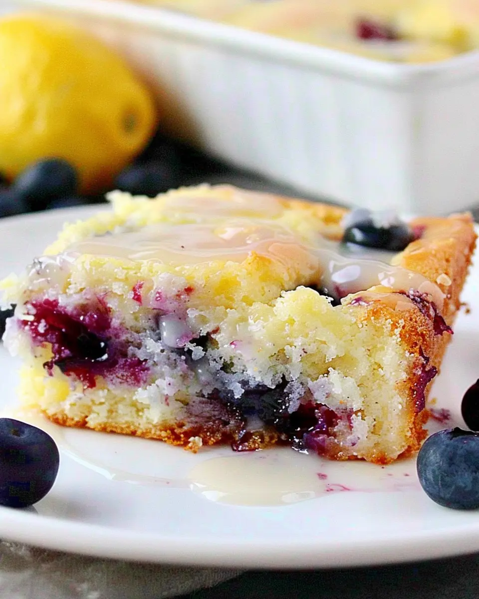 Lemon Glazed Blueberry Boyfriend Bait