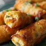 Mini Jalapeño Popper Egg Rolls