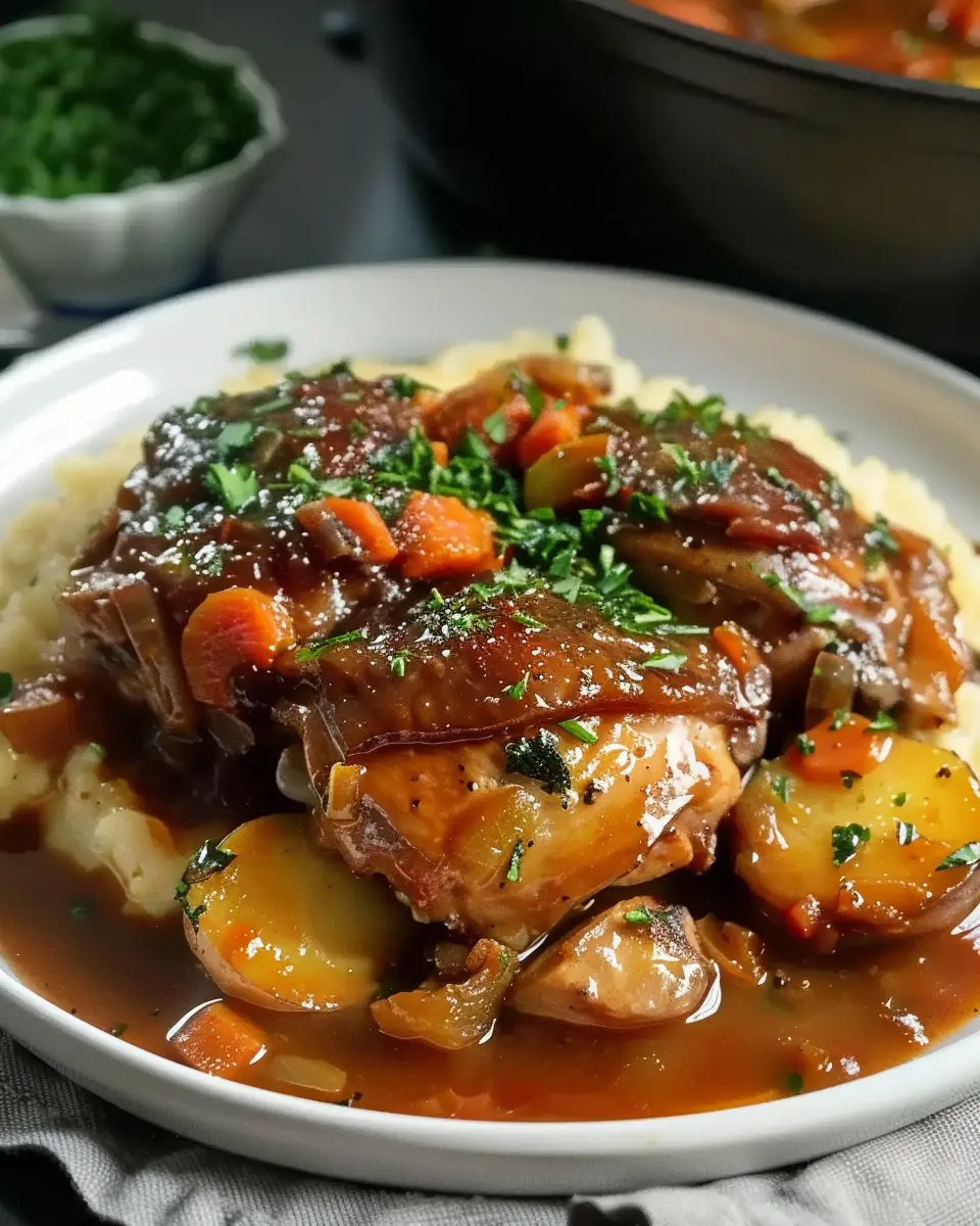 Chicken Thigh Osso Bucco: The Best Comfort Food Recipe