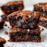 The BEST Fudgy Chewy Brookies