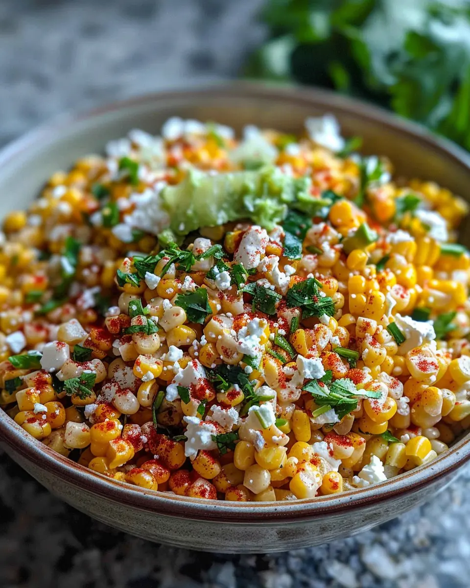 Amazing Mexican Street Corn Salad: 3 Secrets for a Perfect Bowl