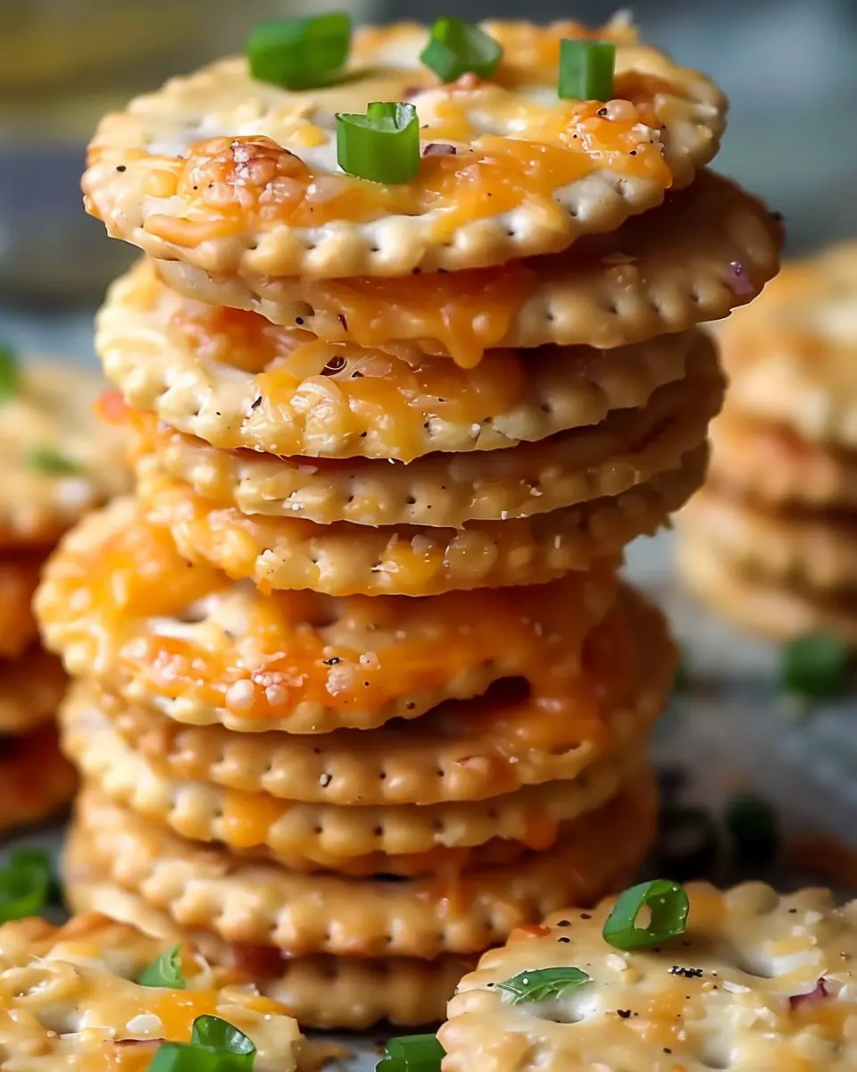 Ritz Crackers Party Snacks: Easy Cheddar Turkey Bacon Delight