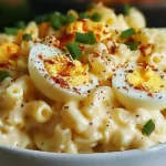 Deviled Egg Macaroni Salad