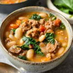 Italian Sausage White Bean Soup