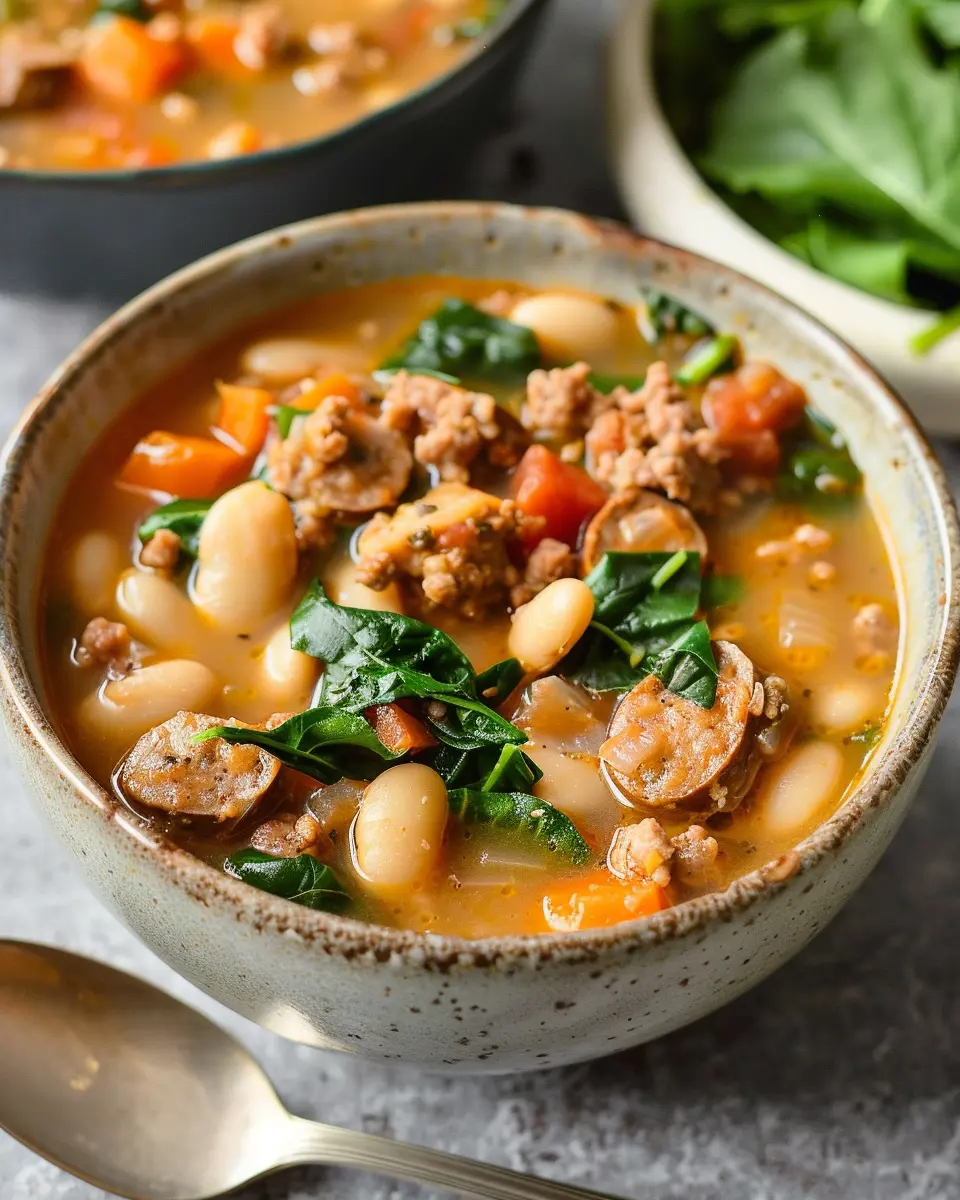 Italian Sausage White Bean Soup: A Hearty, Easy Comfort Dish