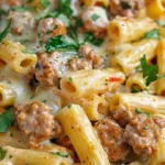 Creamy Italian Sausage Rigatoni