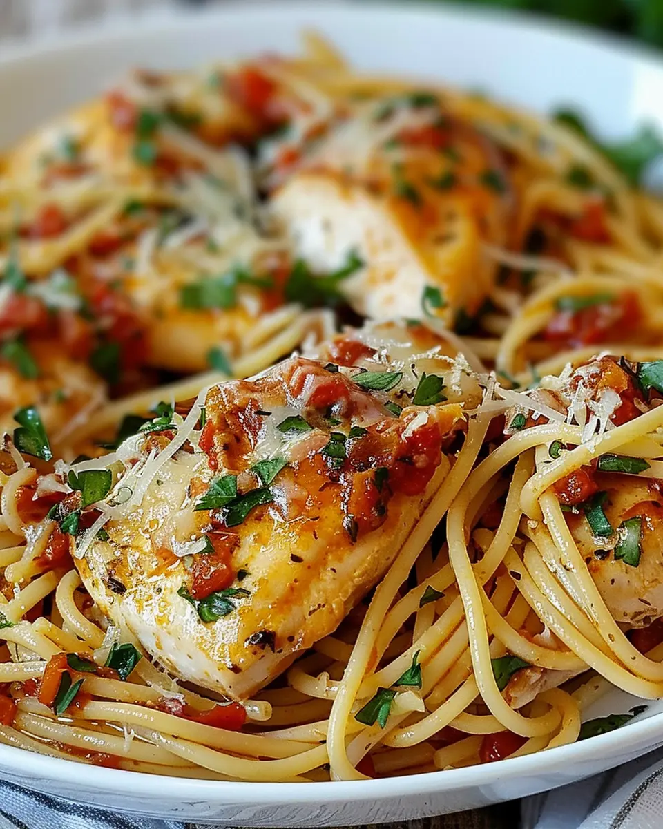 Monterey Chicken Spaghetti: A Juicy Twist with Turkey Bacon