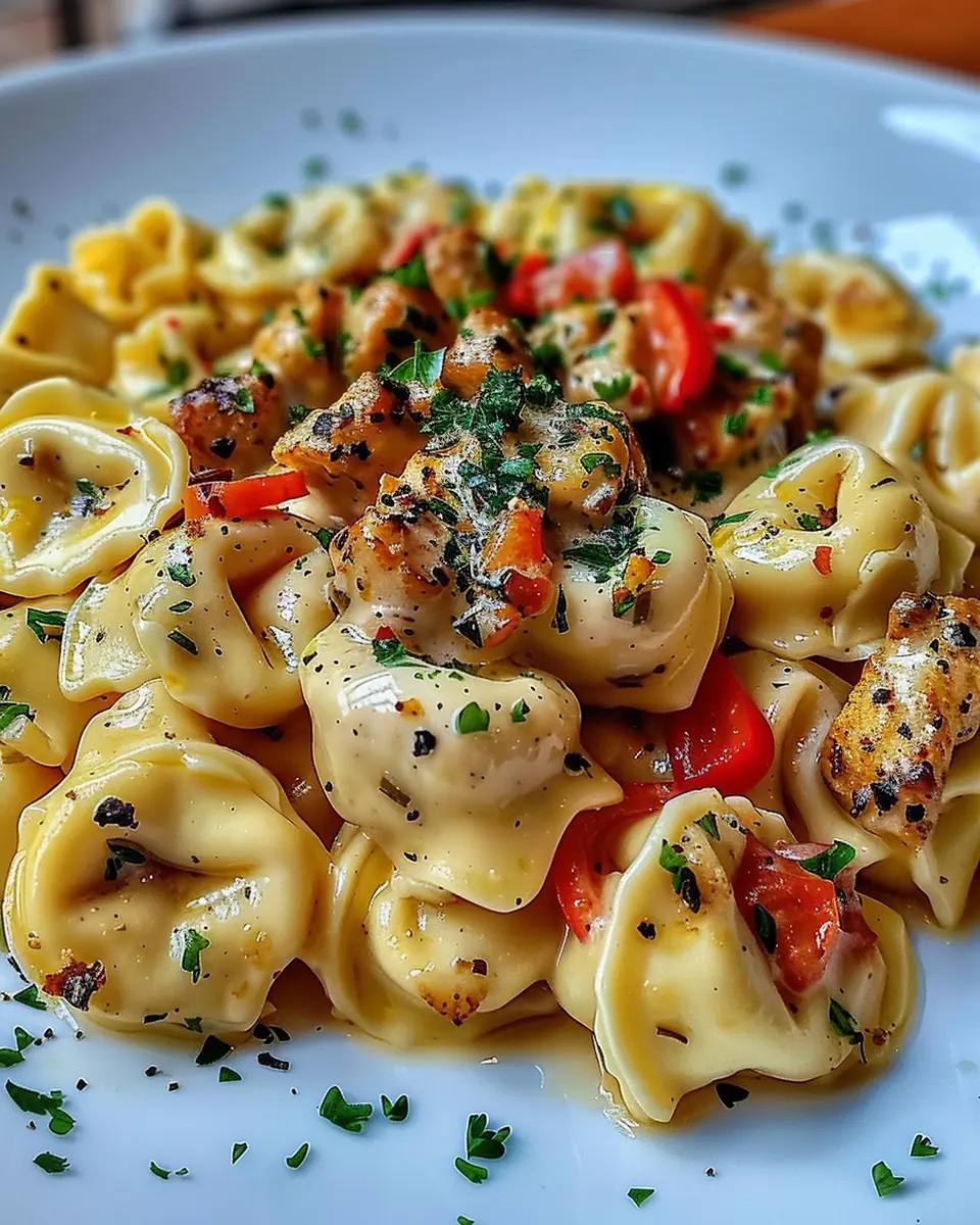 Cowboy Butter Garlic Chicken Tortellini: Indulgent Comfort Dish