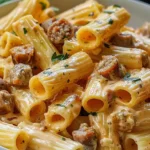 Creamy Italian Sausage Rigatoni