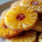 Pineapple Upside Down Sugar Cookies That Delight Every Bite