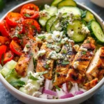 Greek Chicken Bowls