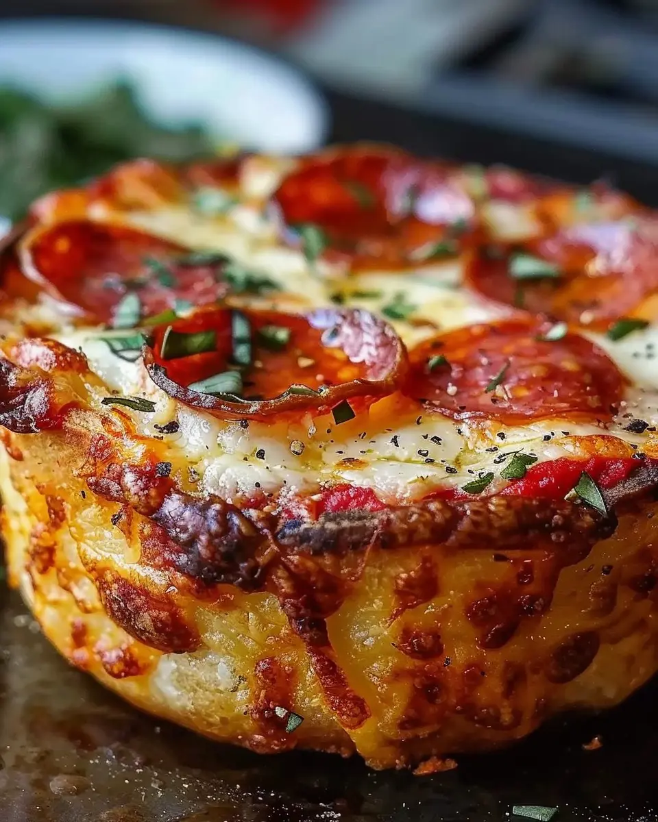 Cottage Cheese Pizza Bowl